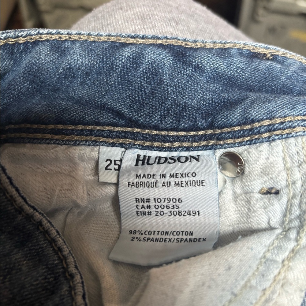 Hudson Jeans Light Blue Denim Shorts - Picture 3 of 3
